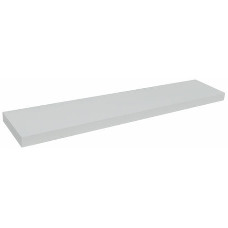 CHICAGO - Wall Mounted 100cm Floating Chunky Shelf - White