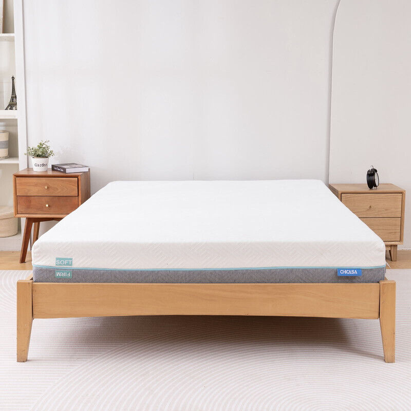 Matelas en Mousse à mémoire de Forme,7 zones,21cm,deux faces,90×200 - Chicasa