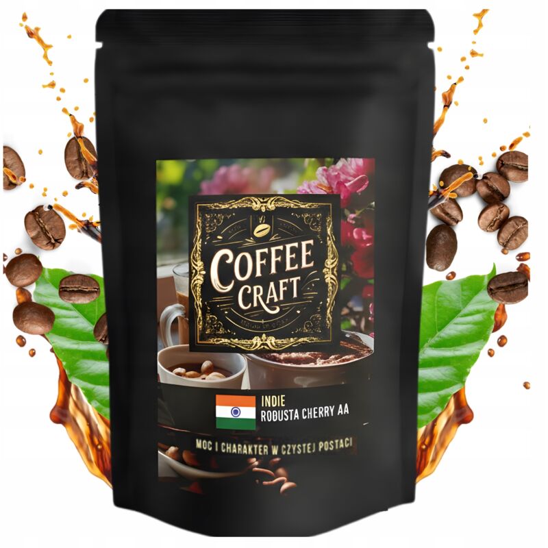 Chicchi di caffè 250 g Arabica Miscela appena tostata Caffè - India Cherry AA