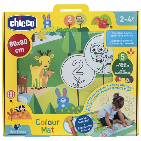 Chicco 10632000000 Gioco Tappeto Colori Numeri Multicolore