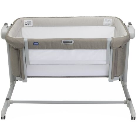 Chicco Culla Co-Sleeping Next2Me Magic Evo con Base Inclinabile e Pannello Estraibile - Desert Taupe