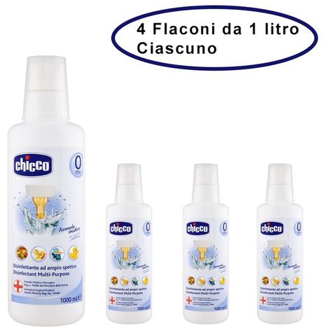 Biberon lava chiaro un disinfettante