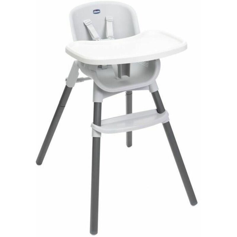 Chicco Grau Zest Hochstuhl Elegantes Design