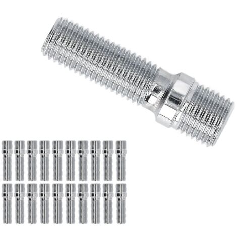 CHICIRIS Adaptateur de Goujon de Roue Kit de Conversion de Goujon de Roue de Tige 32mm Vis de Précision en Acier trempé pour TT A3 S3 A4 S4 A7 A8 S7 (M141.5-M121.5)