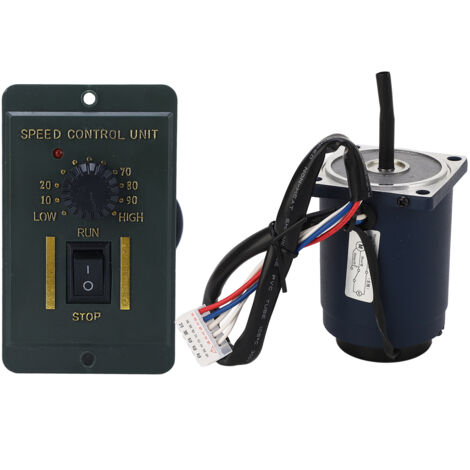 CHICIRIS Getriebemotor, drehmomentstarker, drehzahlvariabler Wechselstrommotor mit Reversierfunktion für elektrische Winkelschleifer und Rasenmäher, robuste Aluminiumlegierung