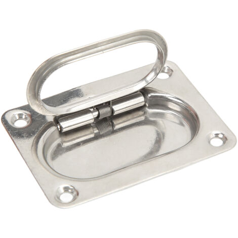 CHICIRIS Maniglia di sollevamento a filo per barche, camper, yacht e armadietti, con anello di sollevamento fonoassorbente per ambienti marini.