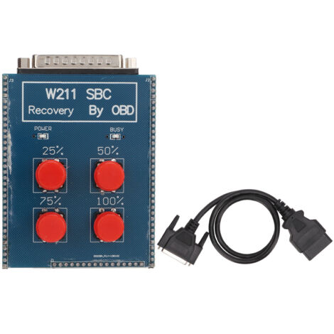 CHICIRIS W211 R230 Outil de Réinitialisation Outil de Réparation du Système ABS Remplacement pour W211 Classe E R230 Classe SL (Blue).