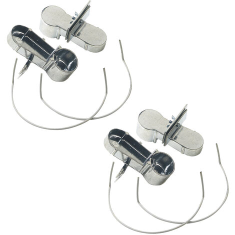 Abreuvoir sabot aluminium pour lapins – Lot de 4 – Compatible avec bouteilles 0.5l à 2l – Débit d'eau constant – Chick'A