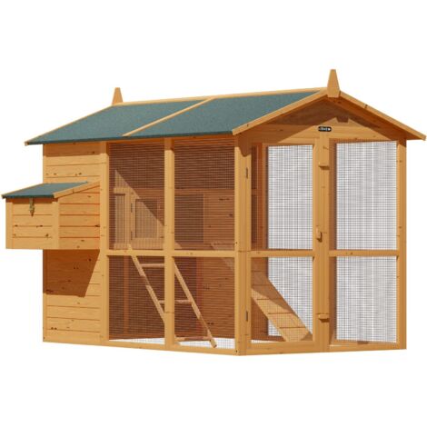 Chicken Coop Chicken House Small Animal Rabbit Chicken Hutch XXL