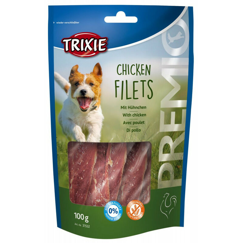Trixie - un sachet friandise chien a la poitrine de poulet 100 g