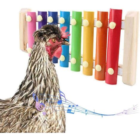main image of "Chicken Toy Parrot Toy Xylophone Toy 8 Keys Chicken Picore Toy Pouloiling Picore Toy Children's Toys"