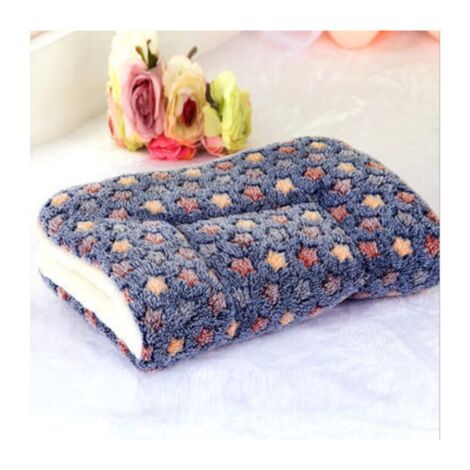 Chien chat couvre des couvre-molleton polaire fuite de tapis molle oreiller tampon pour chiot kitten motif xl