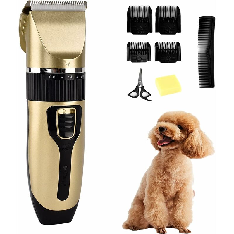 Chien de compagnie machine d'escrime professionnelle, tondeuse à cheveux professionnelle, tondeuse à barbe tondeuse de précision