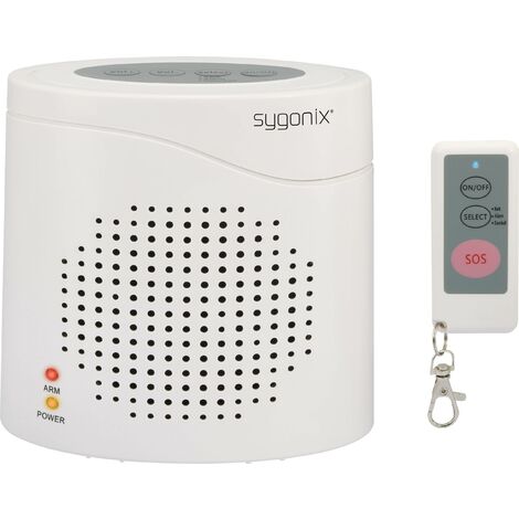 Chien de garde électronique avec télécommande Sygonix 120 dB W027231
