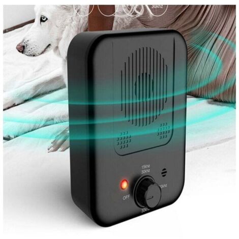 Chien qui aboie. appareil étanche à ultrasons pour petits et grands chiens. automatique pour les chiens qui aboient