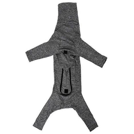 Chien Récupération Combinaison Extensible Anti-Anxiété Vêtement 4 Pattes Chat, Taille XL Mâle Chien.