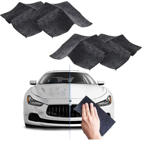 Chiffon Anti-Rayures Voiture Chiffons Réparation Anti-Rayures Peuvent Éliminer Efficacement Rayures Taches Voiture, Restaurer Couleur Voiture Surfaces.