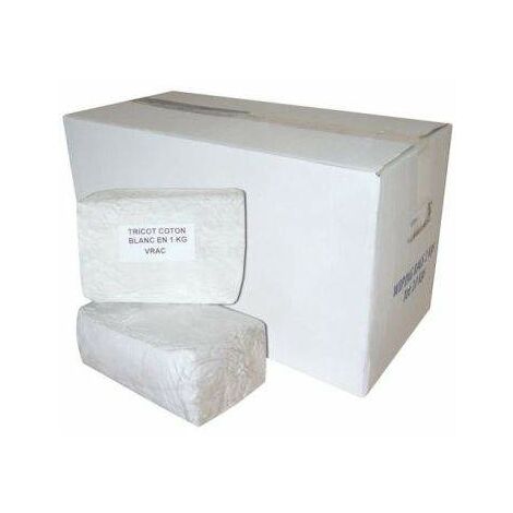 Chiffon Blanc coton : 1Kg