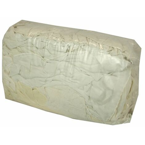 Chiffon d&039essuyage coton blanc 1kg - DIFF