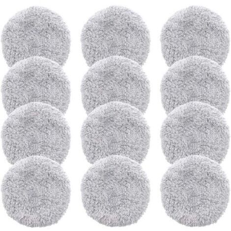 Chiffon de nettoyage de vitres multi-usages, forte absorption d'eau, 188, 168, 198, 388, compatible avec PhoReal, accessoires pour robot nettoyeur de vitres (12 pièces),