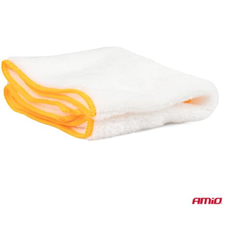 Chiffon de nettoyage en microfibre pour intérieur de voiture 30x40 cm AMIO-03739