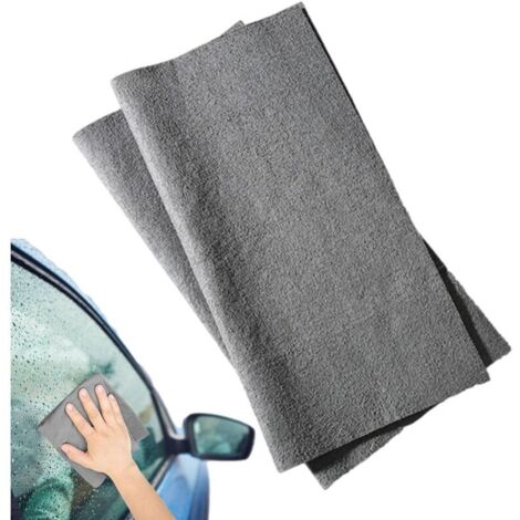 Chiffon de nettoyage en microfibre pour voiture Grande serviette ultra absorbante pour le nettoyage des détails, le nettoyage de la maison, les détails de l'automobile et le polissage