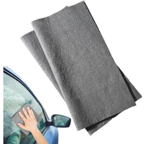 Chiffon de nettoyage en microfibre pour voiture – Grande serviette ultra absorbante pour le nettoyage des détails, le nettoyage de la maison, les détails de l'automobile et le polissage
