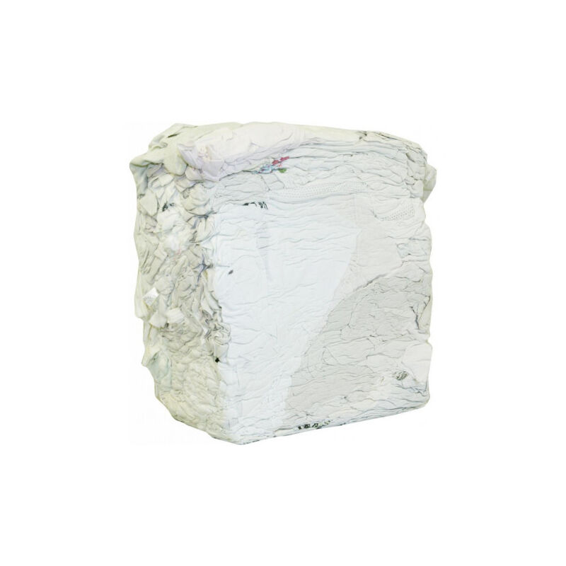 Neutrale Produktlinie - Chiffon de nettoyage jersey majoritairement blanc 10kg