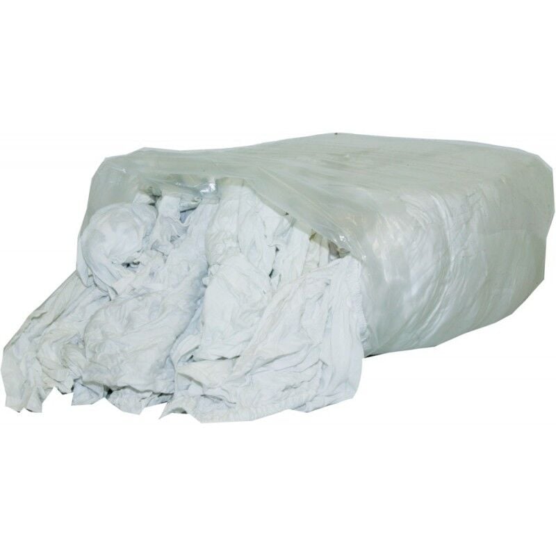 FP - Chiffon en jersey blanc, 5 kg