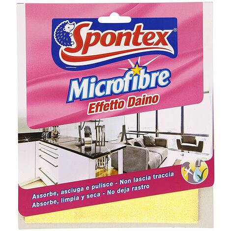 Chiffon en microfibre Spontex effet peau de daim - Orizzonte Shop