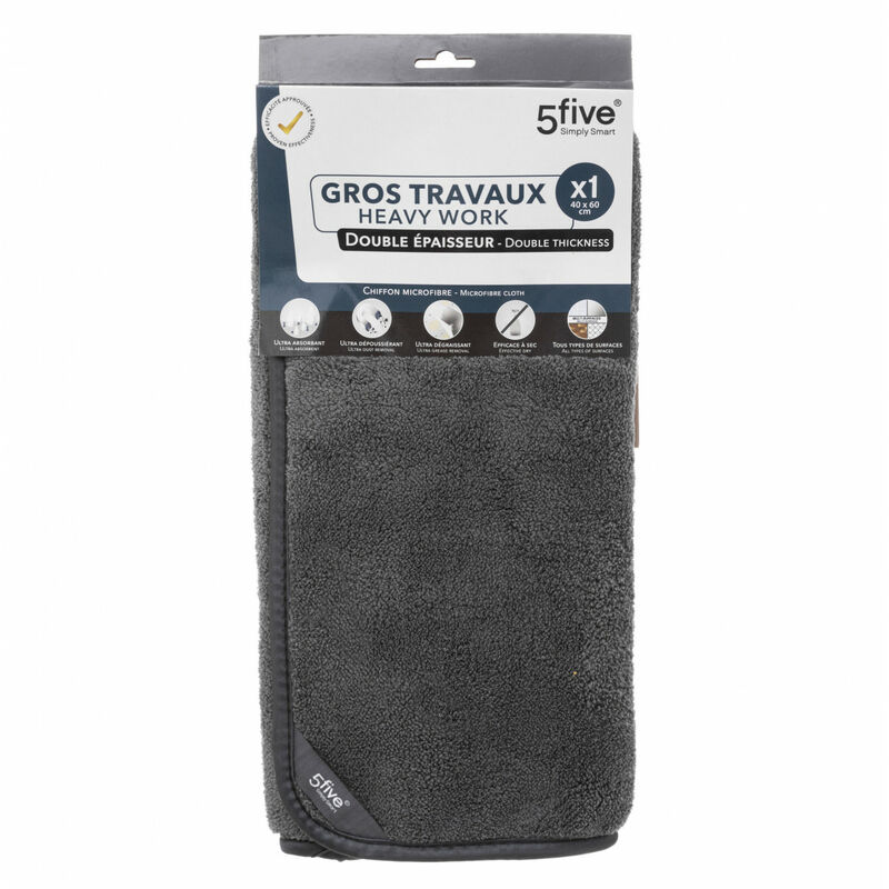 Chiffon gros travaux microfibre