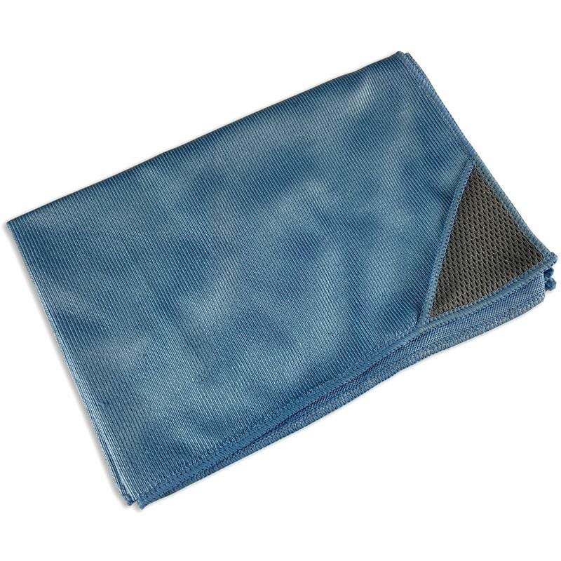 Chiffon micro-fibre à poches grattoir pour laveur de vitre - Quantité x 1 - Format 6040 cm