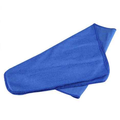 Chiffon Microfibre Essorage Auto 70x30cm Bleu Haute Absorption et Douceur pour Polissage et Nettoyage Détail Voiture Table Fenêtre