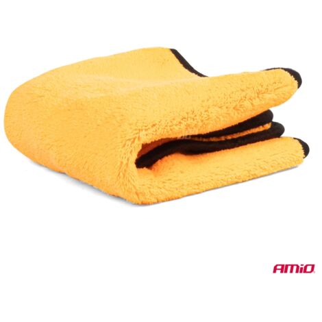 Chiffon microfibre pour sécher la peinture automobile 30 x 40 cm, lot de 2, amio-03752