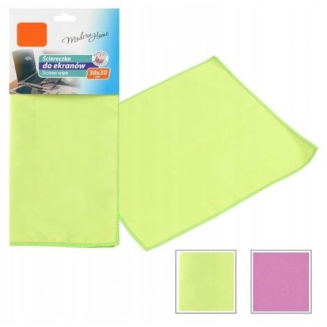 Chiffon pour écrans, miroirs, fenêtres, polissage, microfibre, maison moderne