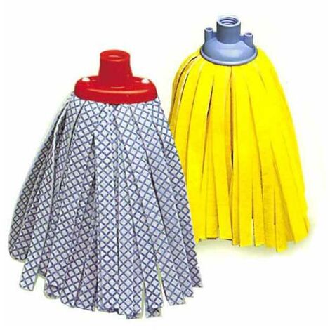 Chiffon synthétique 50 bandes jaune Mopperia