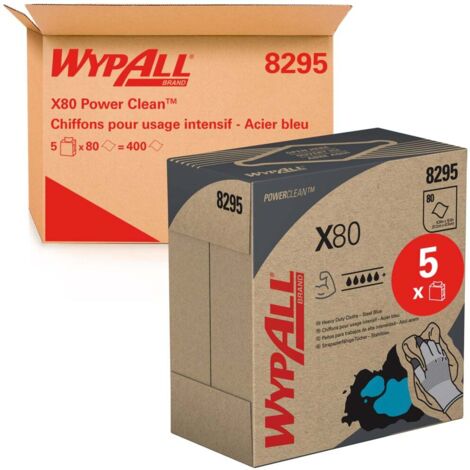 Chiffon technique WYPALL® X80 8295 - bleu - 76 - WYPALL