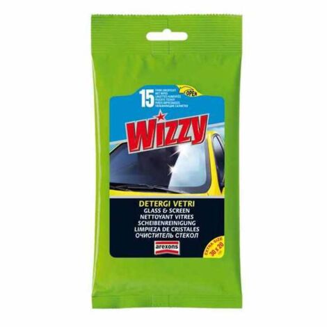 Chiffon Wizzy pour vitres, lot de 15, Arexons