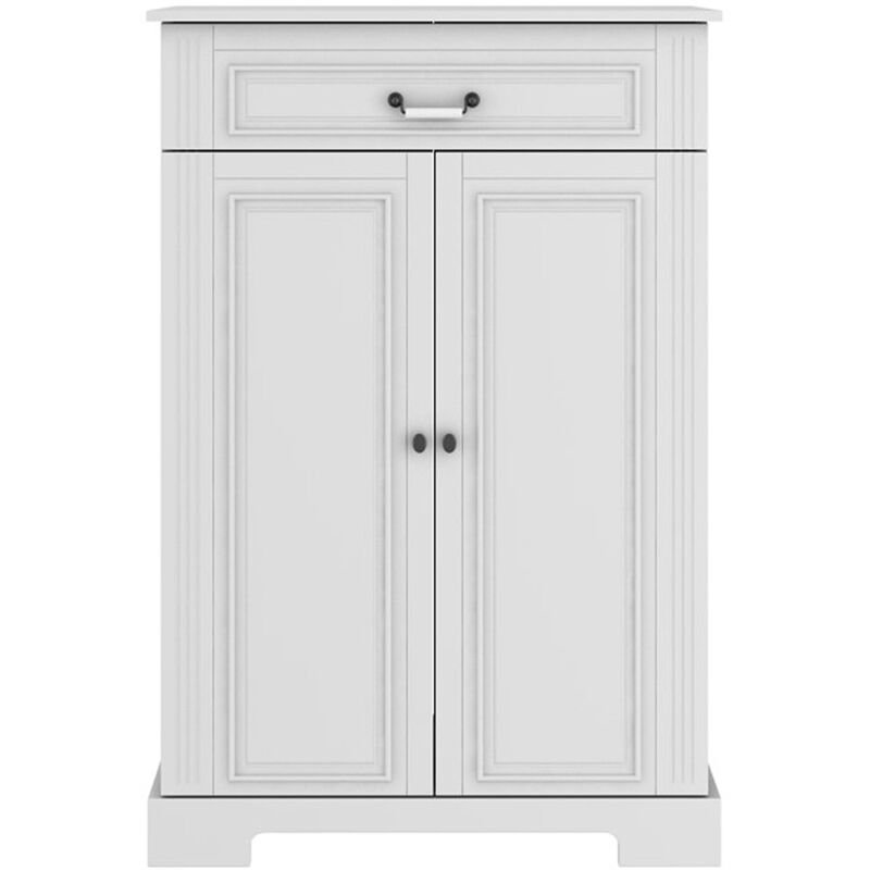 Chiffonnier 2 portes Bellamy Ines - Blanc