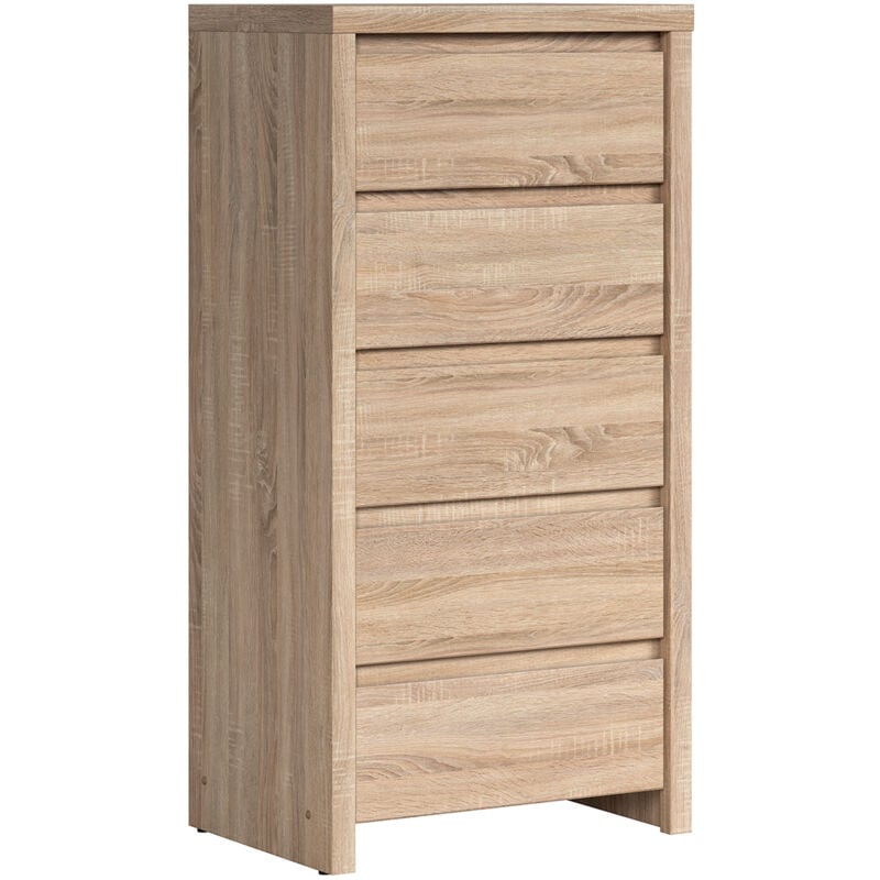 Chiffonnier 5 tiroirs Soren Bois