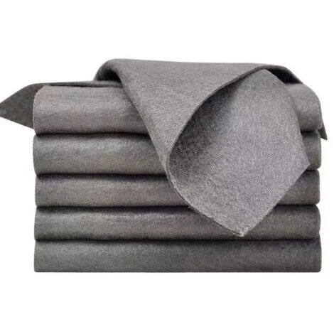Chiffons de Nettoyage 30x30cm, Lot de 5 Chiffon Magique de Microfibre Épaissi Réutilisables pour Vitre Miroir Voiture Salle de Bain Cuisine Bureau