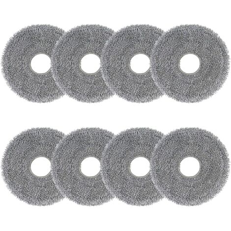 chiffons de nettoyage en microfibre pour aspirateurs robots Roborock Saros 10R/Z70, Q Revo/Qrevo S/Qrevo Pro/Qrevo Master/Qrevo Edge/Qrevo Curv/Qrevo Slim/QV 35A 35S/QR 598/798/S5V, accessoires de net