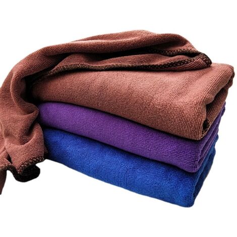 Chiffons de nettoyage ménager en microfibre, serviettes de lavage de voiture