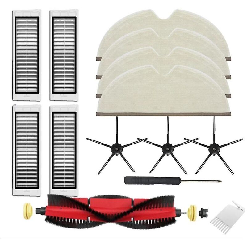 Fei Yu - Chiffons de nettoyage pour aspirateur robot Xiaomi Roborock S5 Max