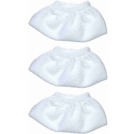 Chiffons de Rechange en Microfibre pour nettoyeurs à Vapeur compatibles , XU,avec SC2 SC3 SC4 SC5 Pack de de 4 Chiffons de Protection réutilisables, Lot de 3 --Crezuo