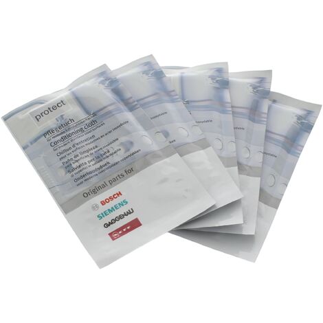 Chiffons d'entretien inox x5 00312007