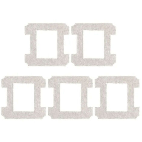 Chiffons en Microfibre Nettoyables et RéUtilisables pour Robot de Nettoyage de Vitres Ecovacs WINBOT W1 W1 Pro