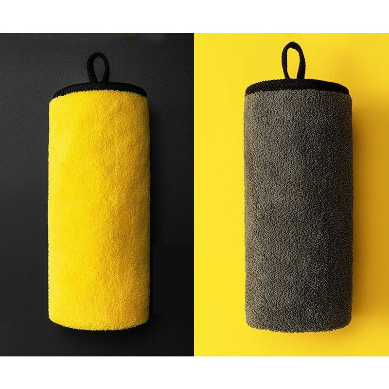 Chiffons en microfibre pour le nettoyage domestique et les voitures, chiffons de polissage pour l'entretien professionnel de la voiture en,Fonepro