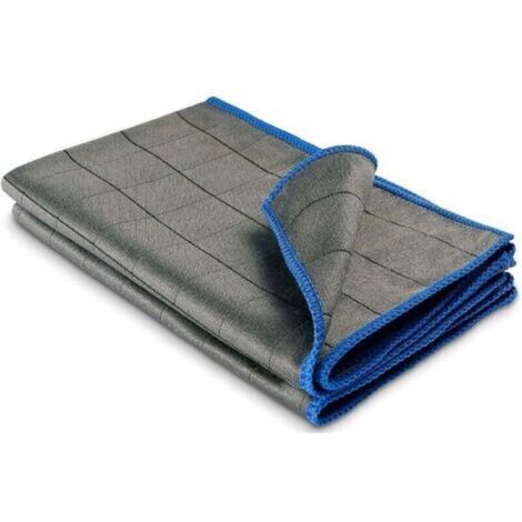 Chiffons Microfibre Professionnels pour Vitres – 400 g/m², 50x40 cm, non pelucheux & ultra-absorbant – Lot de 4