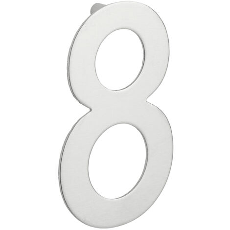 Chiffre 8 à visser, inox, H.100mm - THIRARD